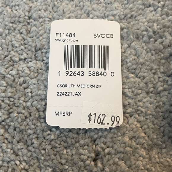 Coach Lavender Leather Wallet - Picture 2 of 5